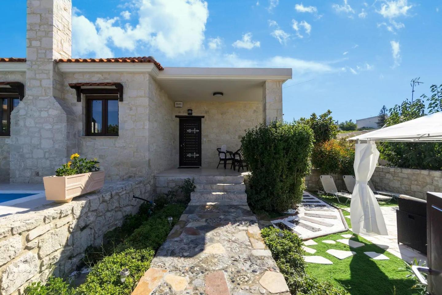 Heraklion Twins House - Private Pool Retreat Episkopí- Rethimno 外观 照片